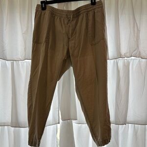Old Navy XL Crop Linen Blend Pant XL